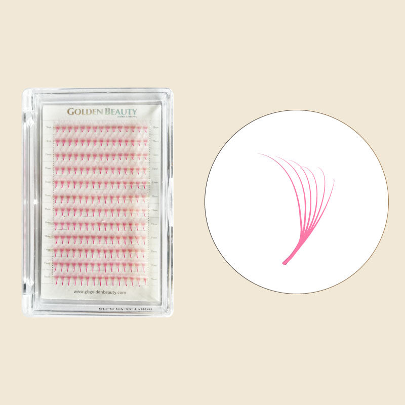 Premade Color Fans Rosa