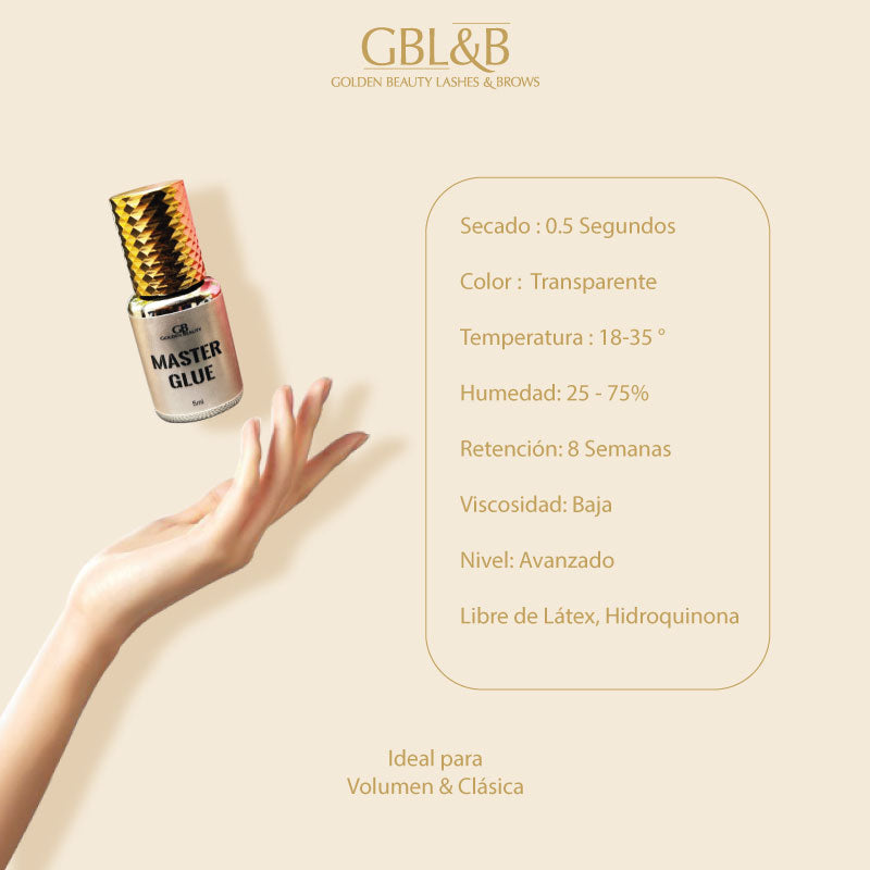 Master Glue + Lash Mousse concentrado GRATIS