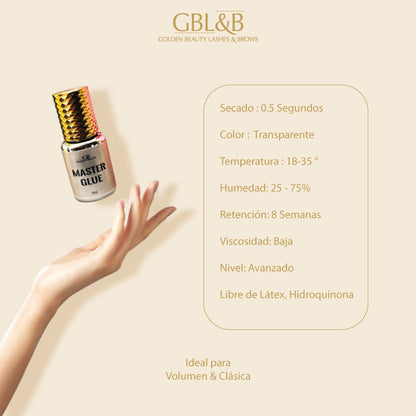 Master Glue + Lash Mousse concentrado GRATIS