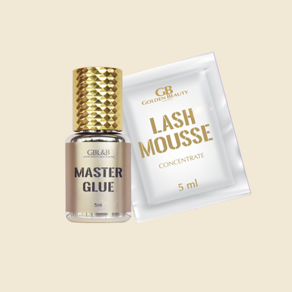 Master Glue + Lash Mousse concentrado GRATIS